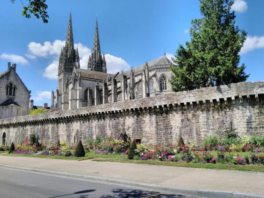 Апартаменти Quimper Hyper Centre T2 Balcon Lumineux Calme Екстер'єр фото